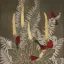 Gaston SUISSE (1896-1988) - Tangaras dans le Plantain. Vers 1935